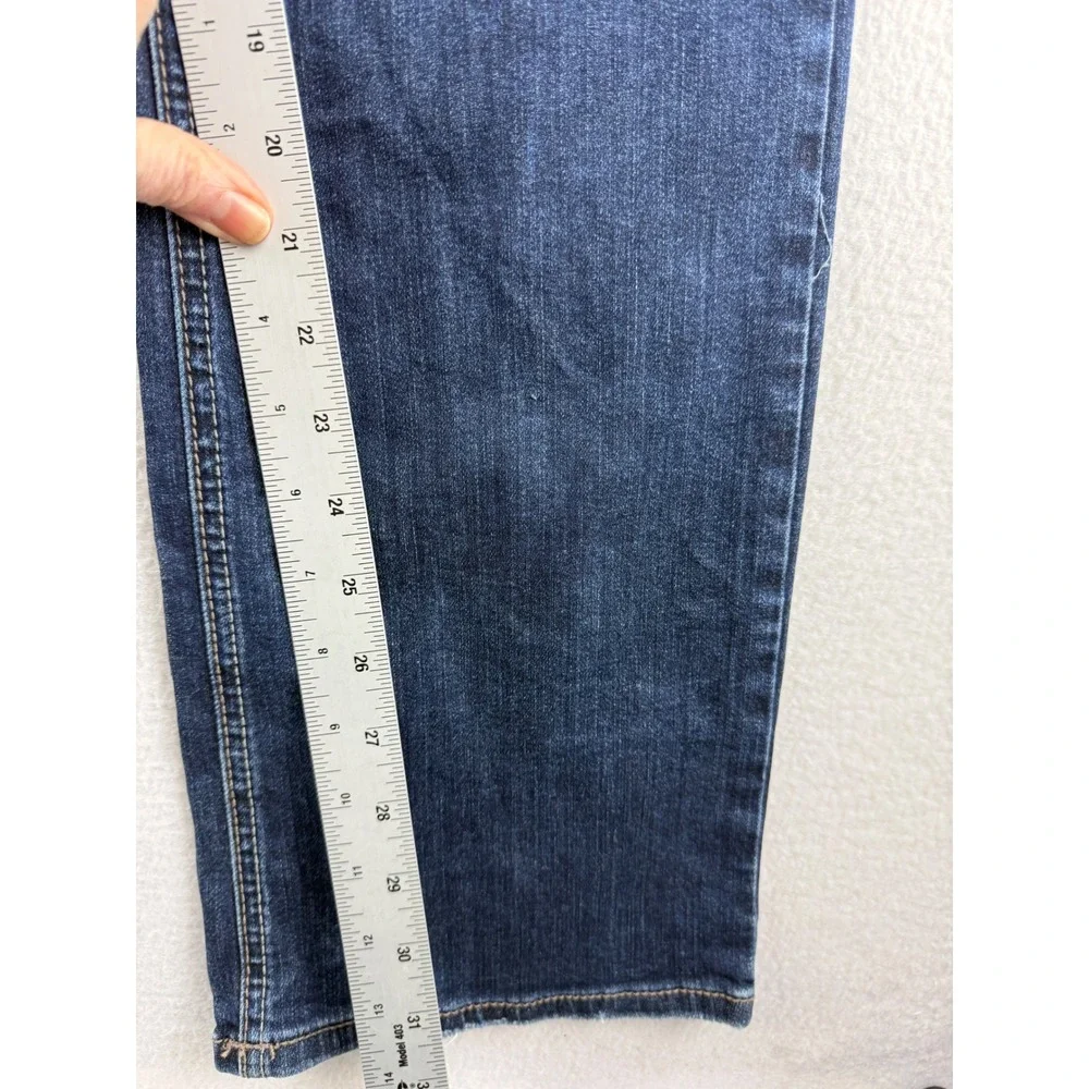 Silver Jeans Co Avery Slim Bootcut Dark Wash High Rise Stretch Denim W30 L33